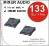Proel M6 mixer audio 4 intrari mic