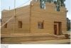Constructii Case din lemn masiv Nabirat de 11 cm, izolatie din vata bazaltica, lambriu in interior