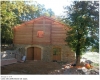 Case din lemn de larice (zada) - exterior