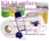 KIT 14 EPILARE COMBINATO 800