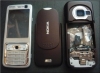 Carcasa Nokia N73 Silver ( Argintie ) ORIGINALA COMPLETA