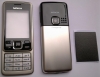Carcasa Nokia 6300 Silver ( Argintie ) ORIGINALA COMPLETA