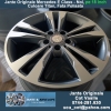 Comercializez Jante Originale, Mercedes E Class Culoare Titan, Fata Polisata, Noi, pe 18 inch