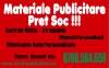 Materiale Publicitare la Pret Redus