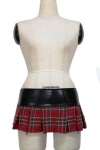 Fustita scurta Plaid