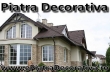 Producator piatra decorativa online