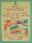 Colorant Alimentar Galben