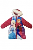 Geaca de iarna roz Elsa  Anna Frozen