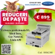 Reduceri de Paste la friteuze profesionale HoReCa